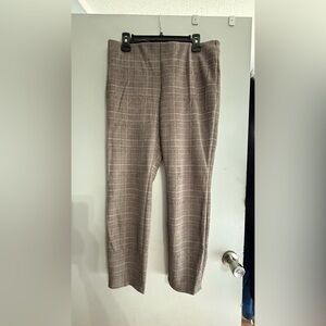 Tahari Black Lined Taupe Knit Blazer